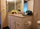 New bathroom vanity Behr's Escape Maui Condo