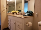 New bathroom vanity Behr's Escape Maui Condo