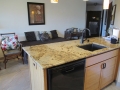 Granite counter tops, new cabinets, sink and faucet