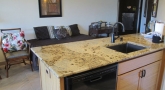 Granite counter tops, new cabinets, sink and faucet
