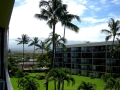 Lanai view to Mt Haleakala!