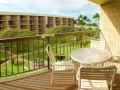 Our lanai view of inner court area