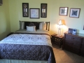 Bedroom includes queen size bed