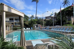 A Large 30 x 60 Kihei Kai Nani Pool and view to Mt Haleakala